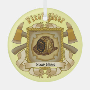 Ornement FireFighter Ax Shield