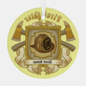 Ornement FireFighter Ax Shield (Verso)