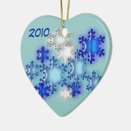 Ornement - Flacons de neige 201x (Gauche)