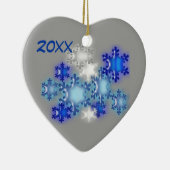 Ornement - Flacons de neige 20xx (Droite)