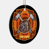 Ornement Flammes des pompiers (Droite)