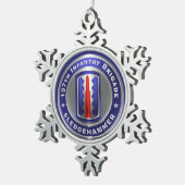 Ornement Flocon De Neige 197e brigade d'infanterie (Vue impression)