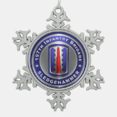 Ornement Flocon De Neige 197e brigade d'infanterie (Devant)