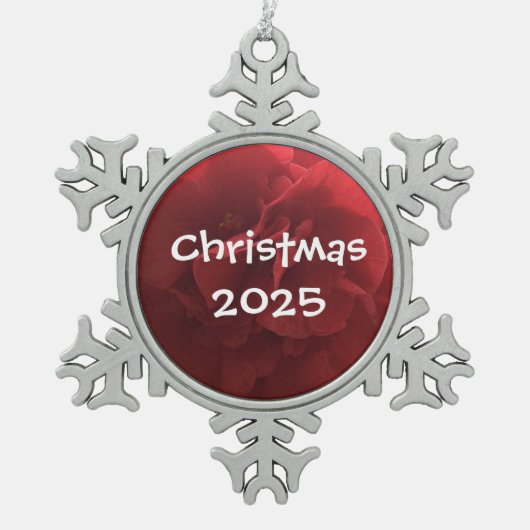 Ornement Flocon De Neige 2024 Christmas tree decoration by dalDesignNZ (Devant)