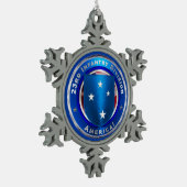 Ornement Flocon De Neige 23e division d'infanterie (Gauche)