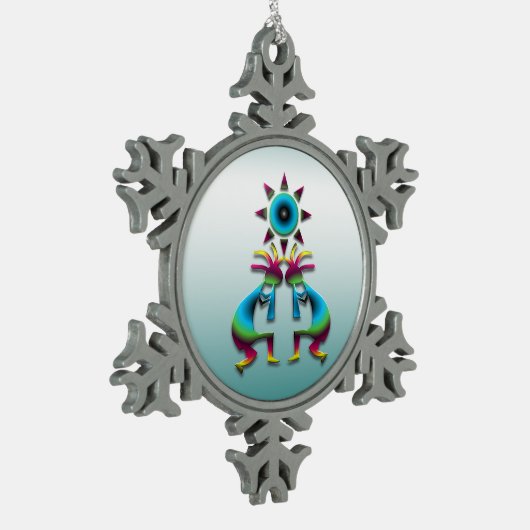 Ornement Flocon De Neige 2 Kokopelli #41 (Gauche)