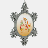 Ornement Flocon De Neige 3 Kokopelli #51a (Gauche)