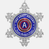 Ornement Flocon De Neige 3e ARCENT (Devant)