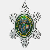 Ornement Flocon De Neige 3e Groupe des opérations spéciales (Vue impression)