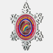 Ornement Flocon De Neige 42e division d'infanterie (Vue impression)