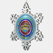 Ornement Flocon De Neige 525e brigade de renseignement militaire (Vue impression)