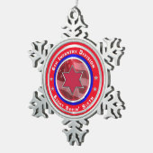 Ornement Flocon De Neige 6e division d'infanterie (Vue impression)