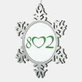 ORNEMENT FLOCON DE NEIGE 802 (Vue impression)