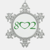 ORNEMENT FLOCON DE NEIGE 802 (Devant)
