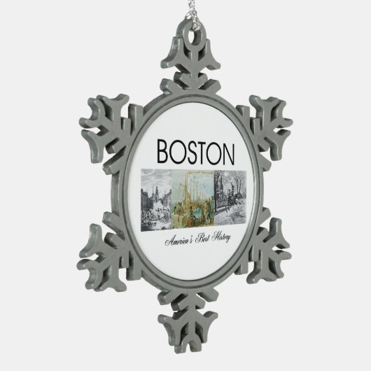 Ornement Flocon De Neige ABH Boston (Gauche)