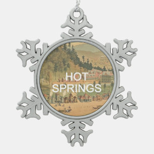 Ornement Flocon De Neige ABH Hot Springs