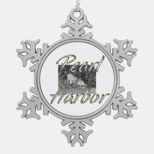 Ornement Flocon De Neige ABH Pearl Harbor (Devant)