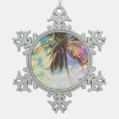 Ornement Flocon De Neige Abstract Rainbow (Devant)