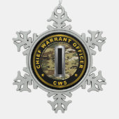 Ornement Flocon De Neige Adjudant-chef 5 AC5 (Devant)