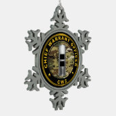 Ornement Flocon De Neige Adjudant-chef CW2 (Gauche)