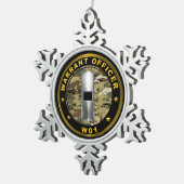 Ornement Flocon De Neige Adjudant un   (Vue impression)