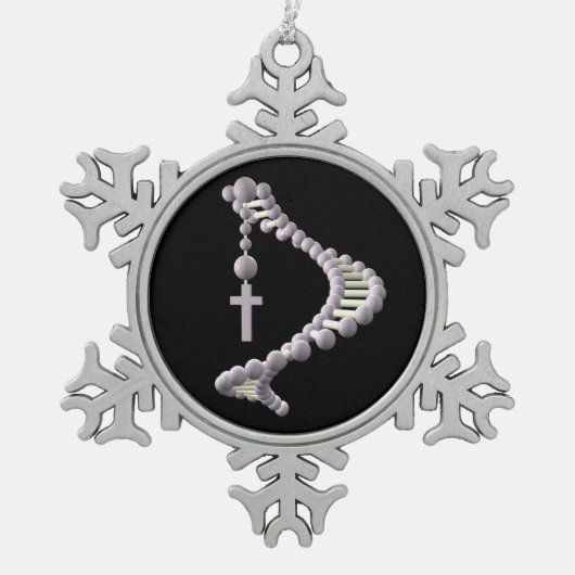 Ornement Flocon De Neige ADN : évolution dirigée (Devant)