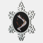 Ornement Flocon De Neige ADN : L'évolution de Darwin (Vue impression)