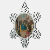 Ornement Flocon De Neige Adoration des Magi (Vue impression)