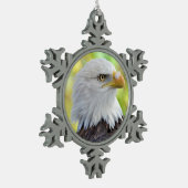 Ornement Flocon De Neige Aigle à tête blanche (Gauche)