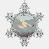 Ornement Flocon De Neige Aigle d'hiver (Devant)