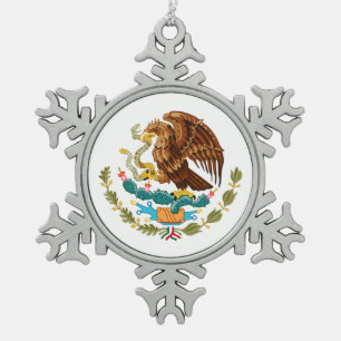Ornement Flocon De Neige Aigle mexicain