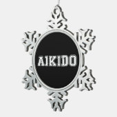 Ornement Flocon De Neige Aikido (Vue impression)