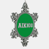 Ornement Flocon De Neige Aikido (Gauche)