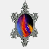 Ornement Flocon De Neige Ailes de Phoenix de l'espace (Gauche)