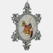 Ornement Flocon De Neige Alice au pays des merveilles (Gauche)