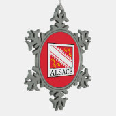 Ornement Flocon De Neige Alsace (Gauche)