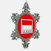 Ornement Flocon De Neige Alsace (Gauche)