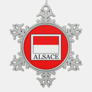 Ornement Flocon De Neige Alsace