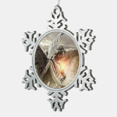 Ornement Flocon De Neige Ange des malchanceux (Vue impression)