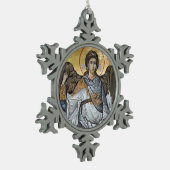 Ornement Flocon De Neige Angel Michael (Gauche)