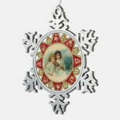 ORNEMENT FLOCON DE NEIGE ANGELS STAR MUSICAL (Vue impression)