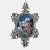 Ornement Flocon De Neige Anges célestes (Gauche)