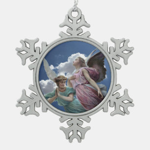 Ornement Flocon De Neige Anges célestes