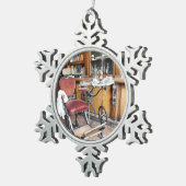 ORNEMENT FLOCON DE NEIGE ANGLETERRE VICTORIENNE (Vue impression)