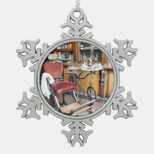 ORNEMENT FLOCON DE NEIGE ANGLETERRE VICTORIENNE (Devant)