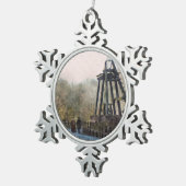 ORNEMENT FLOCON DE NEIGE ANGLETERRE VICTORIENNE (Vue impression)