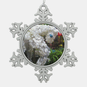 Ornement Flocon De Neige Année du Cheval 春節馬 ... Topiaire de fleurs chino