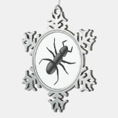 Ornement Flocon De Neige Ant (Vue impression)
