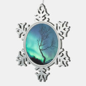 Ornement Flocon De Neige Arborescence boréale (Vue impression)