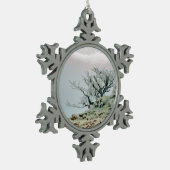 ORNEMENT FLOCON DE NEIGE ARBRES (Gauche)